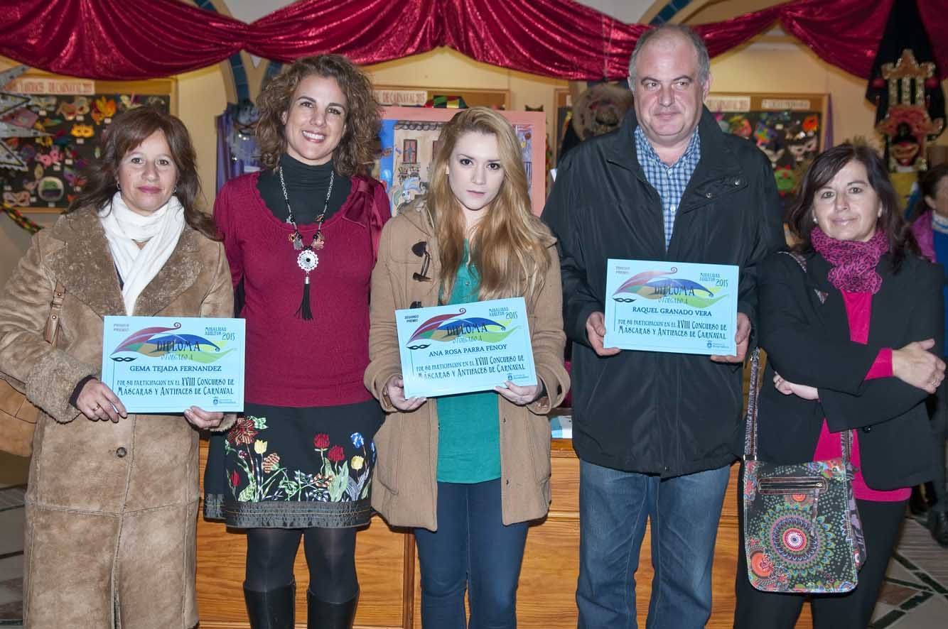 Premios Concurso Máscaras de Carnaval 2