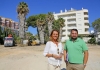 CONCHA CIFRIAN Y JUAN OLEA VISITAN LIMPIEZA TERRENO EN AVENIDA DEL MAR DE BENALMADENA COSTA 1