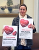 INMACULADA HERNANDEZ PRESENTA CAMPAA PARA DONACION DE SANGRE