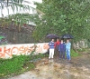 VISITA DESTROZOS POR LLUVIA DEL ARROYO CORBUSIER