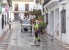 LIMPIEZA CALLE REAL BENALMADENA PUEBLO