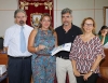 ALCALDE Y CONCEJALA EDUCACION ENTREGAN MEDALLAS AL MERITO EDUCATIVO 1 ALCALDE Y CONCEJALA EDUCACION ENTREGAN MEDALLAS AL MERITO EDUCATIVO 1