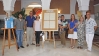 CONCEJALES CON GANADOR Y JURADO DEL CERTAMEN DE PINTURA FELIPE ORLANDO CONCEJALES CON GANADOR Y JURADO DEL CERTAMEN DE PINTURA FELIPE ORLANDO