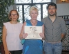 CONCEJALES ELENA GALAN Y JUAN RAMON HERNANDEZ ENTREGAN PREMIO CERTAMEN DE PINTURA FELIPE ORLANDO 26