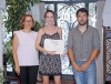 CONCEJALES ELENA GALAN Y JUAN RAMON HERNANDEZ ENTREGAN PREMIO CERTAMEN DE PINTURA FELIPE ORLANDO 3