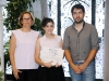 CONCEJALES ELENA GALAN Y JUAN RAMON HERNANDEZ ENTREGAN PREMIO CERTAMEN DE PINTURA FELIPE ORLANDO 4