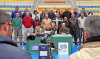 ALCALDESA Y JUAN OLEA PRESENTAN NUEVO LOGO 30 AÑOS CONTIGO POLIDEPORTIVO BENALMADENA 2