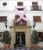 DIA DEL CANCER DE MAMA fachada ayuntamiento benalmadena DIA DEL CANCER DE MAMA fachada ayuntamiento benalmadena