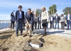 PRIMERA PIEDRA DEL PASEO MARITIMO DE TORREQUEBRADA 3 PRIMERA PIEDRA DEL PASEO MARITIMO DE TORREQUEBRADA 3