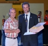 JUAN CORREAL RECOGE RECONOCIMIENTO DE LA FINAL IV BENALMADENA CUP TAEKWONDO EN POLIDEPORTIVO