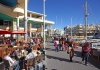 TURISTAS EN PUERTO DEPORTIVO BENALMADENA 5 enero 1