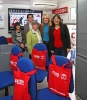 ALCALDESA Y CONCEJAL DE PERSONAL PRESENTAN AULA MOVIL DE PREVENCION DE RIESGOS LABORALES DE CCOO