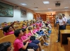 ALCALDESA Y JOSE SERRANO RECIBEN ALUMNOS DEL COLEGIO JACARANDA EN EL AYUNTAMIENTO