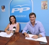 R DE P ANA MACIAS Y JOSE MIGUEL MURIEL EN SEDE PP BENALMADENA