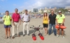 ALCALDE Y CONCEJALES DE PLAYAS Y SEGURIDAD PRESENTAN DRON UTILIZADO PARA VIGILANCIA Y SEGURIDAD DE LAS PLAYAS DE BENALMADENA