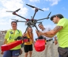 ALCALDE Y CONCEJALES DE PLAYAS Y SEGURIDAD PRESENTAN DRON UTILIZADO PARA VIGILANCIA Y SEGURIDAD DE LAS PLAYAS DE BENALMADENA 1