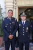 EXCOMISARIO DE TORREMOLINOS  Y BENALMADENA JESUS VICENTE ALVAREZ CON JEFE BOMBEROS DE BENALMADENA DAVID BAASCO